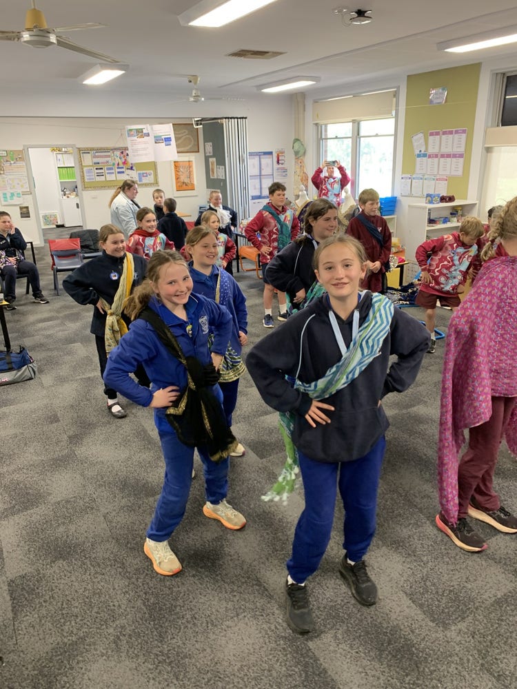 Jugiong writers day with other small schools